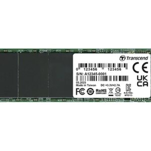 TRANSCEND 500GB MTE115S PCI-E GEN 3x4 M.2 2280 SSD 3D NAND - 3200 MB/s Read 2000 MB/s Write - 200 TBW