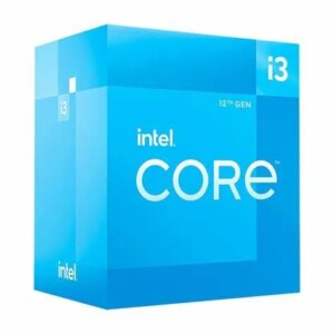 Intel Core i3 12100 Up to 4.3 GHZ; 4 Core (4P+0E); 8 Thread; 12MB Smartcache; 60W TDP - Intel Laminar RM1 Cooler included S RL62