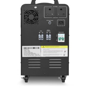 RCT MEGAPOWER 1KVA/1000W UPS INVERTER TROLLEY WITH 1 X 100AH GEL BATTERY (Warranty Electronics- 1 year; Batteries 6 Month)