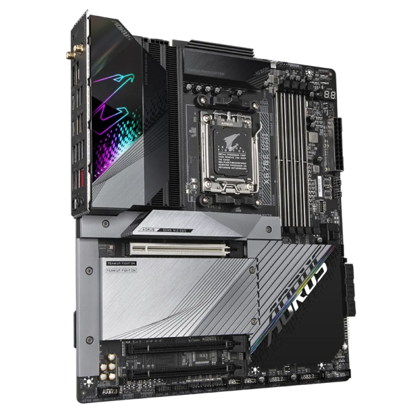 GIGABYTE Motherboard Aorus AMD X670 Master Chipset for AMD AM5; 4x DDR5; 4x M2; HDMI/DP; EATX - Image 4