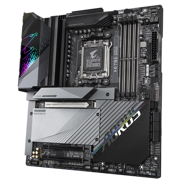 GIGABYTE Motherboard Aorus AMD X670 Master Chipset for AMD AM5; 4x DDR5; 4x M2; HDMI/DP; EATX - Image 7