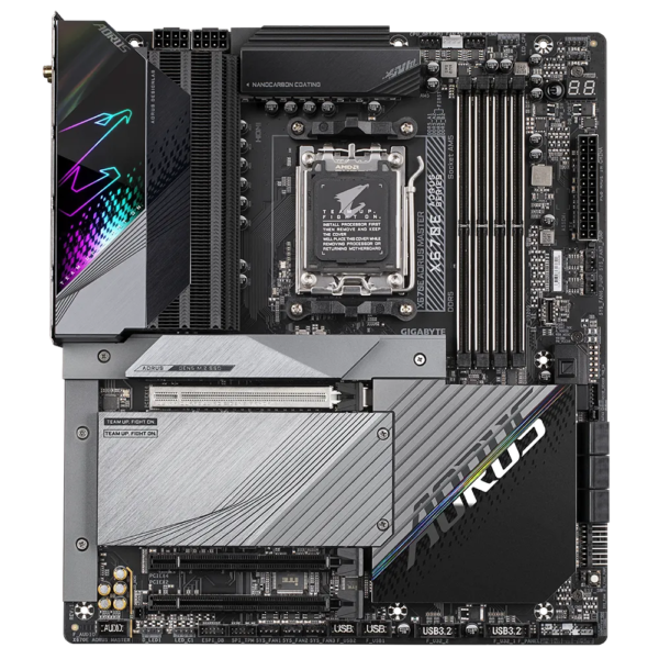 GIGABYTE Motherboard Aorus AMD X670 Master Chipset for AMD AM5; 4x DDR5; 4x M2; HDMI/DP; EATX - Image 5
