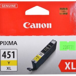 CANON INK CARTRIDGE CLI-451 XL Y YELLOW