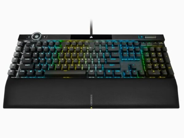 Corsair K100 RGB Optical-Mechanical Wired CORSAIR OPX Switch Keyboard with RGB Backlighting â€“ Black. - Image 27