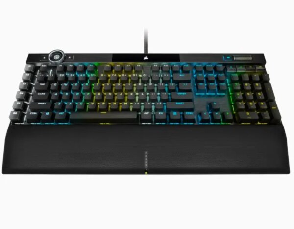 Corsair K100 RGB Optical-Mechanical Wired CORSAIR OPX Switch Keyboard with RGB Backlighting â€“ Black. - Image 55