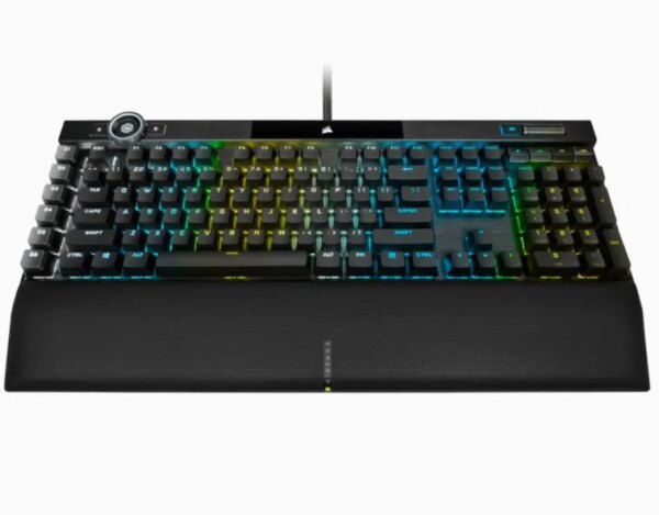 Corsair K100 RGB Optical-Mechanical Wired CORSAIR OPX Switch Keyboard with RGB Backlighting â€“ Black. - Image 32