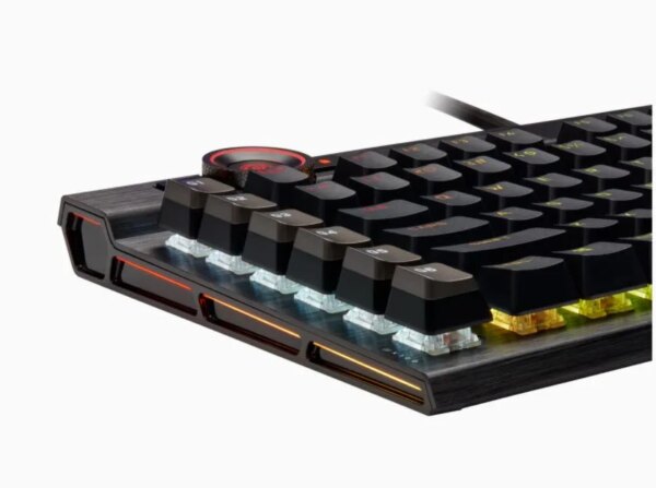 Corsair K100 RGB Optical-Mechanical Wired CORSAIR OPX Switch Keyboard with RGB Backlighting â€“ Black. - Image 56