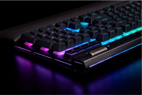 Corsair K100 RGB Optical-Mechanical Wired CORSAIR OPX Switch Keyboard with RGB Backlighting â€“ Black. - Image 52