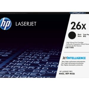 HP 26X BLACK LASERJET TONER CARTRIDGE