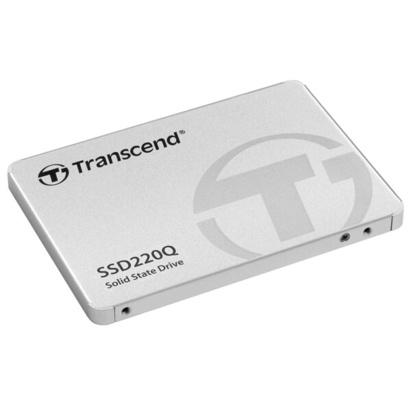 TRANSCEND 1TB SSD220Q 2.5'' SSD DRIVE - SATA III QLC with SLC cache - 550MB/s Read 500MB/s Write - 200 TBW - Image 2