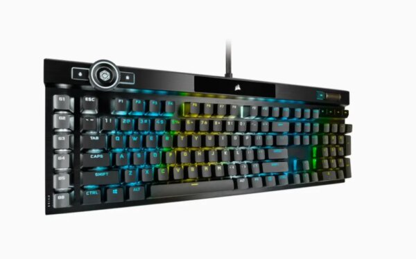 Corsair K100 RGB Mechanical Wired CHERRY MX SPEED Switch Keyboard with RGB Backlighting â€“ Black. - Image 24