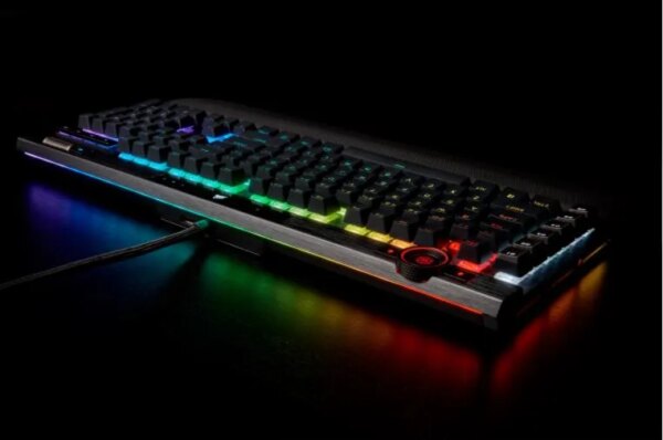 Corsair K100 RGB Mechanical Wired CHERRY MX SPEED Switch Keyboard with RGB Backlighting â€“ Black. - Image 53