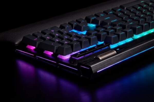 Corsair K100 RGB Mechanical Wired CHERRY MX SPEED Switch Keyboard with RGB Backlighting â€“ Black. - Image 29