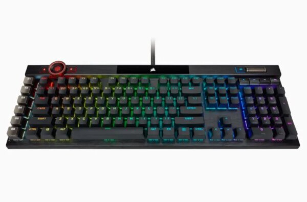 Corsair K100 RGB Mechanical Wired CHERRY MX SPEED Switch Keyboard with RGB Backlighting â€“ Black. - Image 3