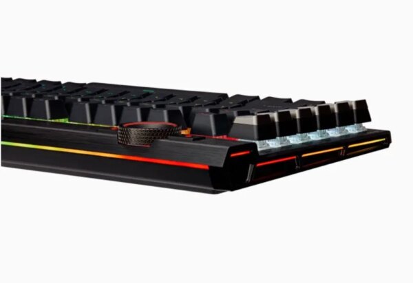 Corsair K100 RGB Mechanical Wired CHERRY MX SPEED Switch Keyboard with RGB Backlighting â€“ Black. - Image 22