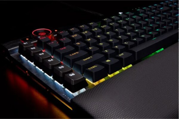 Corsair K100 RGB Mechanical Wired CHERRY MX SPEED Switch Keyboard with RGB Backlighting â€“ Black. - Image 31