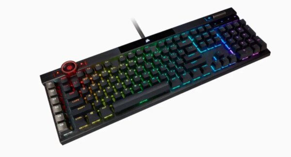 Corsair K100 RGB Mechanical Wired CHERRY MX SPEED Switch Keyboard with RGB Backlighting â€“ Black. - Image 33