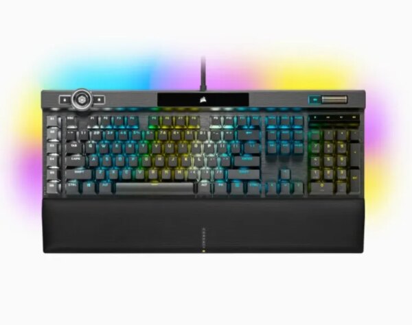 Corsair K100 RGB Mechanical Wired CHERRY MX SPEED Switch Keyboard with RGB Backlighting â€“ Black. - Image 37