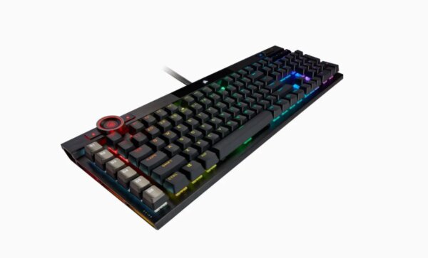Corsair K100 RGB Mechanical Wired CHERRY MX SPEED Switch Keyboard with RGB Backlighting â€“ Black. - Image 32