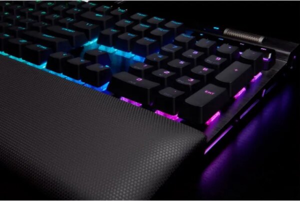 Corsair K100 RGB Mechanical Wired CHERRY MX SPEED Switch Keyboard with RGB Backlighting â€“ Black. - Image 34