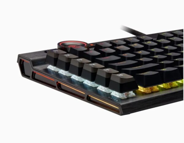 Corsair K100 RGB Mechanical Wired CHERRY MX SPEED Switch Keyboard with RGB Backlighting â€“ Black. - Image 6
