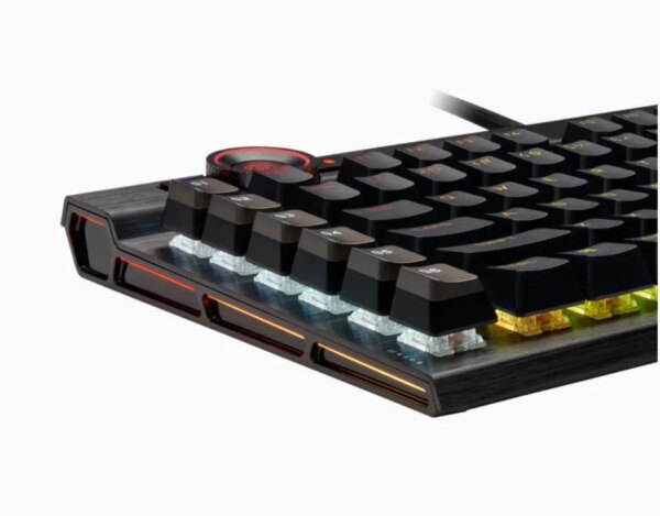 Corsair K100 RGB Mechanical Wired CHERRY MX SPEED Switch Keyboard with RGB Backlighting â€“ Black. - Image 45