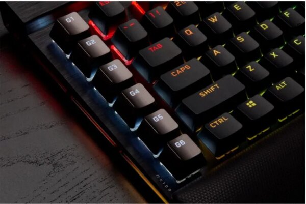 Corsair K100 RGB Mechanical Wired CHERRY MX SPEED Switch Keyboard with RGB Backlighting â€“ Black. - Image 49
