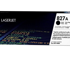 HP 827A BLACK TONER CARTRIDGE