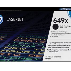 HP 649X HC BLACK TONER CARTRIDGE.