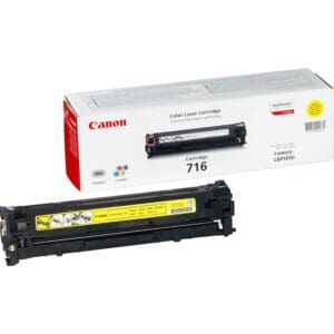 Canon CRG 716 Yellow Toner Cartridge for LBP5050