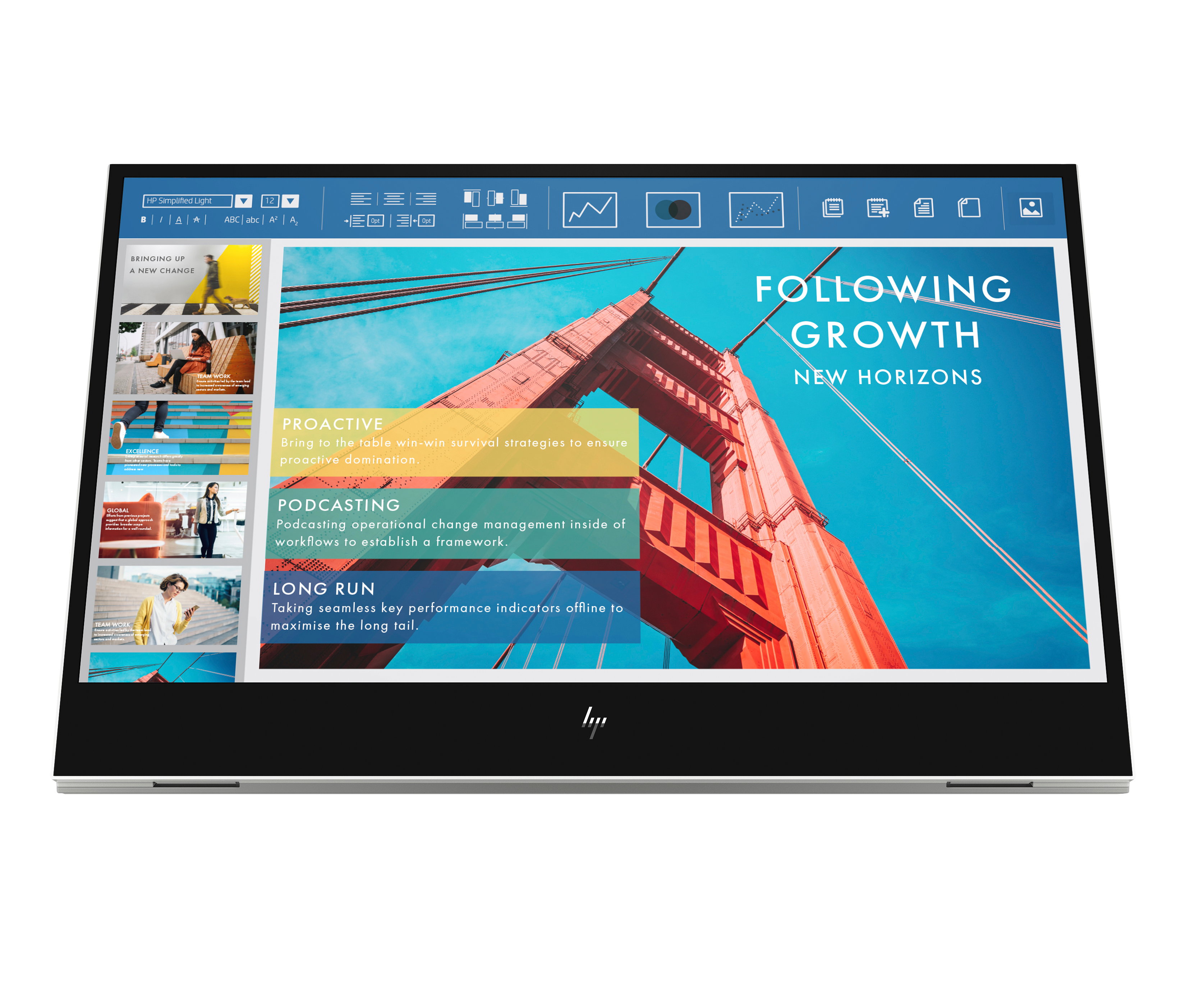 HP E14 G4 USB-C Portable Monitor - 14 Inch Full HD Display for Laptops and Mobile Devices