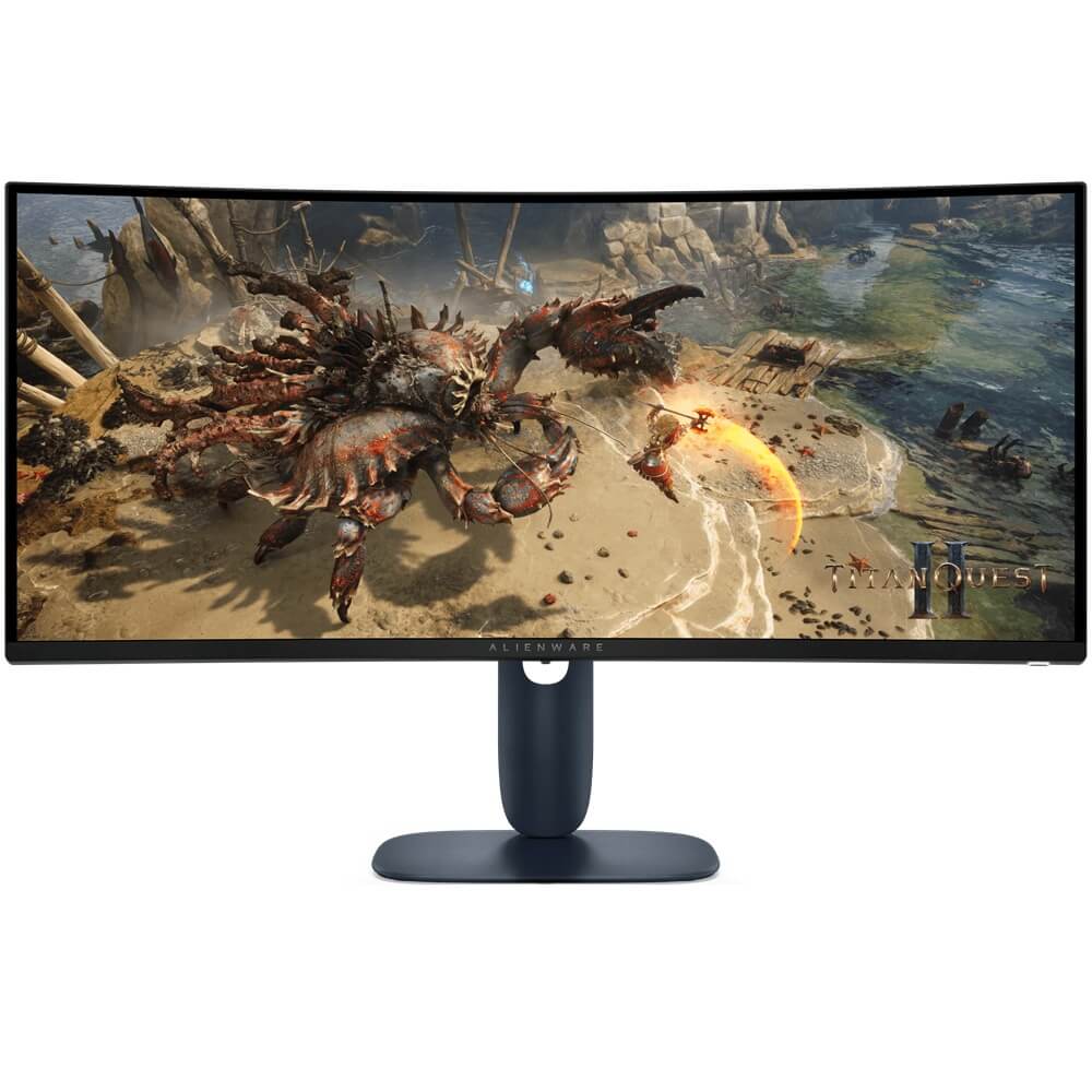 DELL Alienware AW3425DWM 34-Inch WQHD Curved Gaming Monitor - Ultra-Wide 144Hz