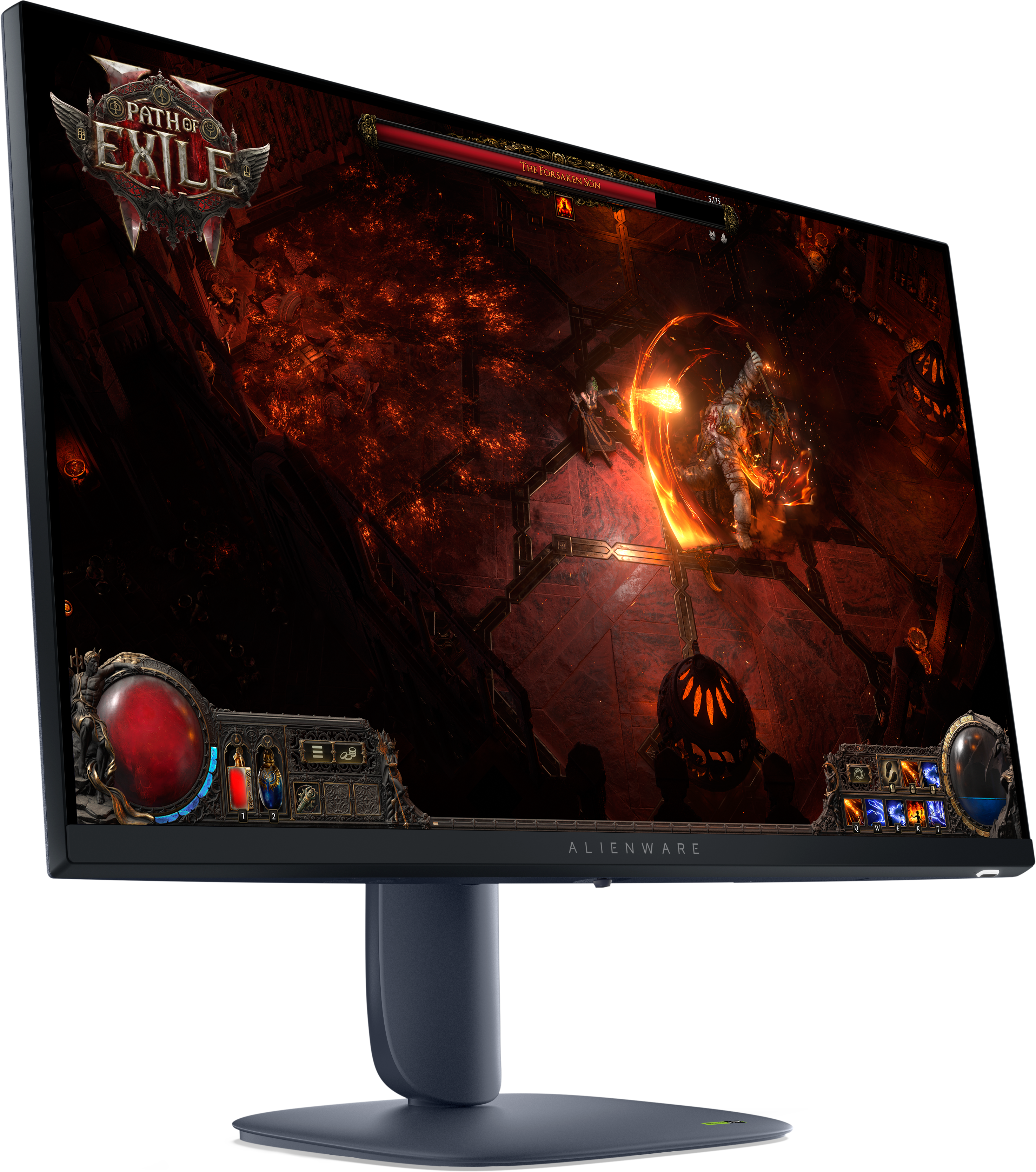 Dell Alienware 27-Inch QHD Gaming Monitor - High-Performance Display with Stunning Visuals and Fast Refresh Rate