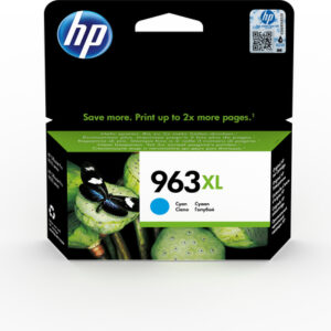 HP 963XL HIGH YIELD CYAN ORIGINAL INK CARTRIDGE