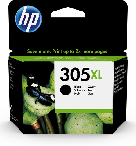 HP 305XL High Yield Black Original Ink Cartridge for HP 2720 and 4120 Printers - Premium Quality Printing