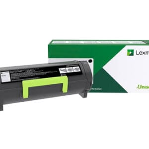 Lexmark Black Toner Cartridge - Return Program Compatible with Lexmark Printers for High-Quality Printing