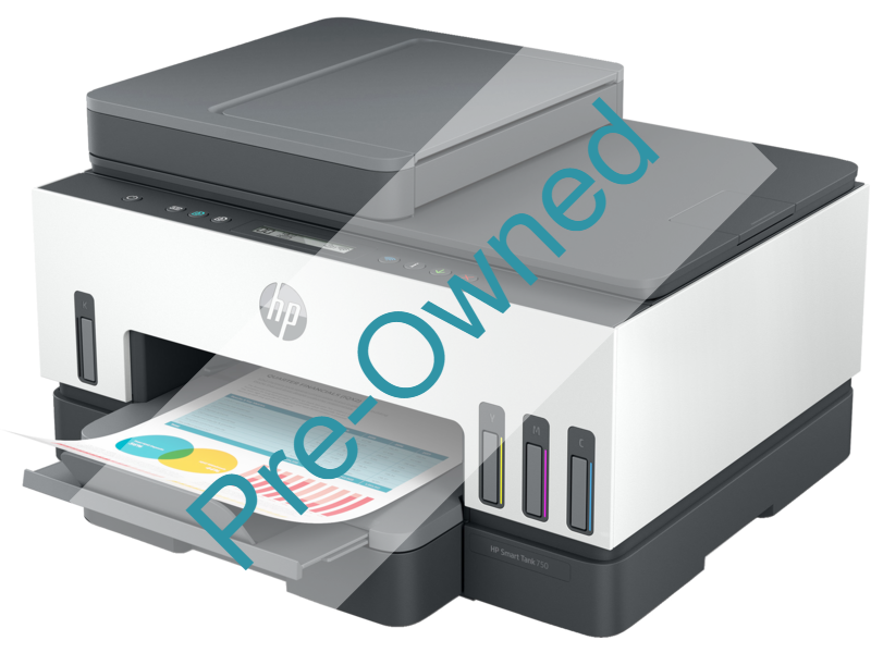 HP Smart Tank 750 All-in-One Printer - High-Volume Ink Tank System