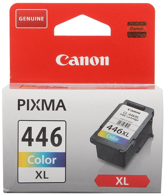 Canon CL-446 XL Ink Cartridge for PIXMA iP2840 - High Yield Color Ink for Vibrant Prints
