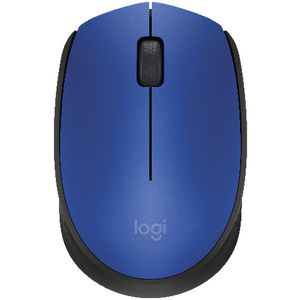 Logitech M171 Wireless Mouse - Ergonomic Blue Design