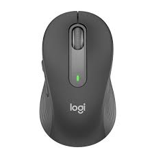 Logitech M650 Signature Wireless Bluetooth Mouse in Graphite - Ergonomic Design