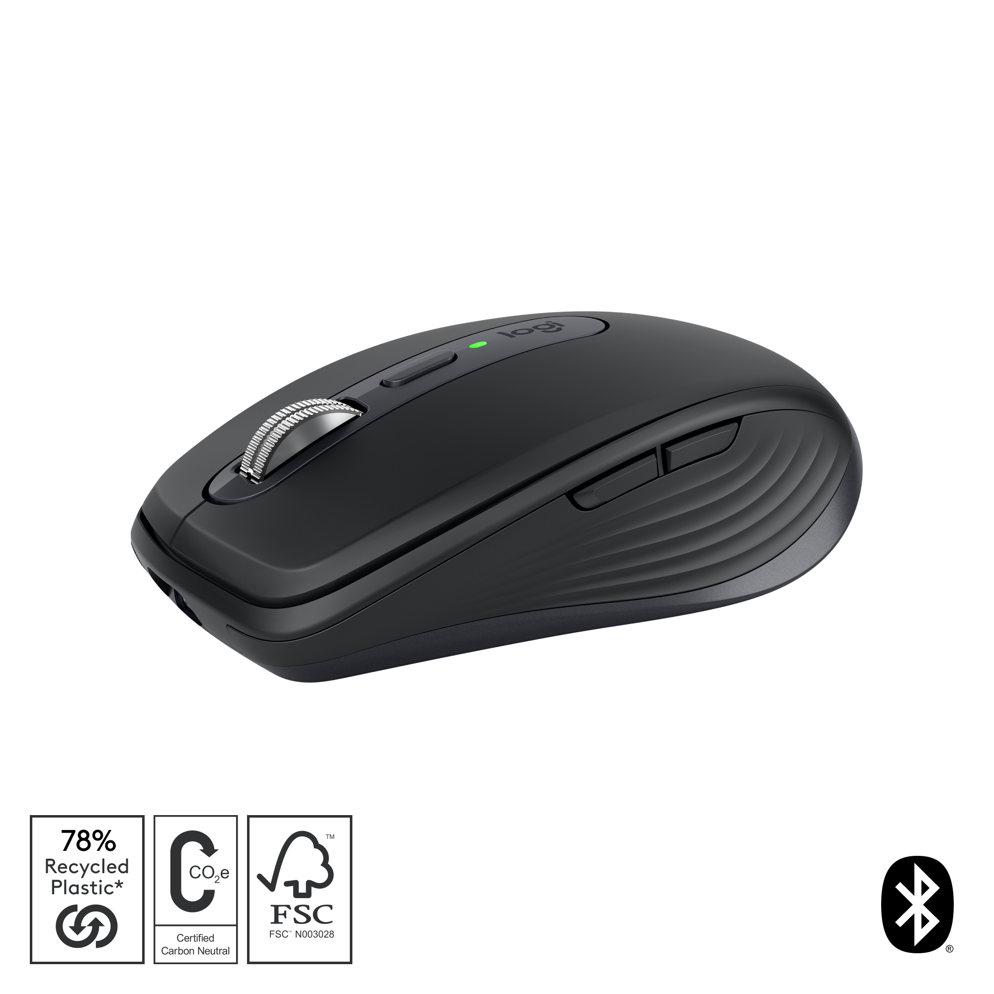 Logitech MX Anywhere 3S Wireless Mouse - Ergonomic Design