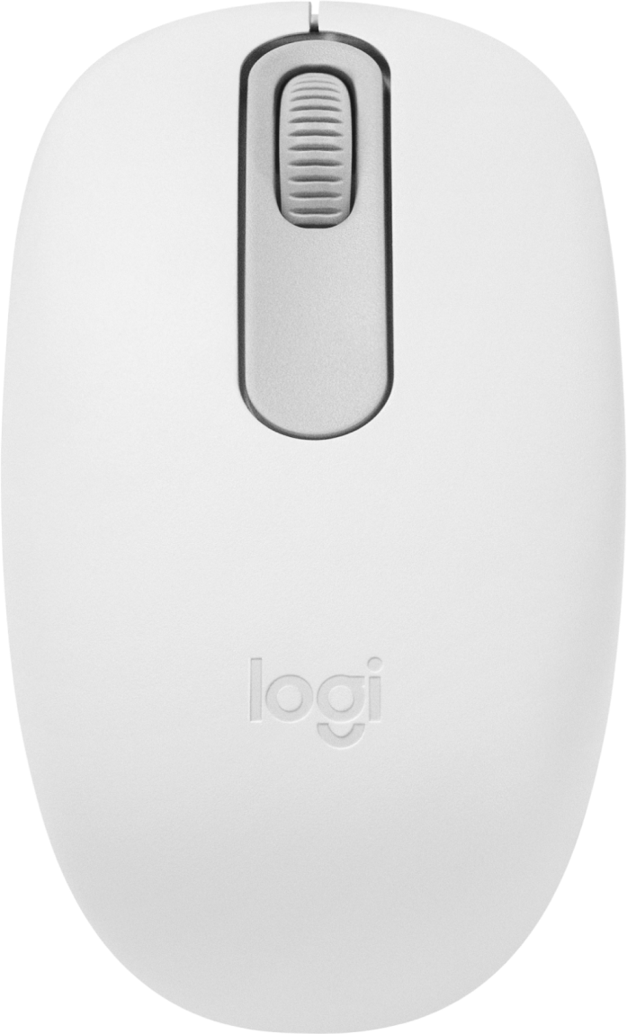 Logitech M196 Wireless Bluetooth Mouse - Sleek White Design