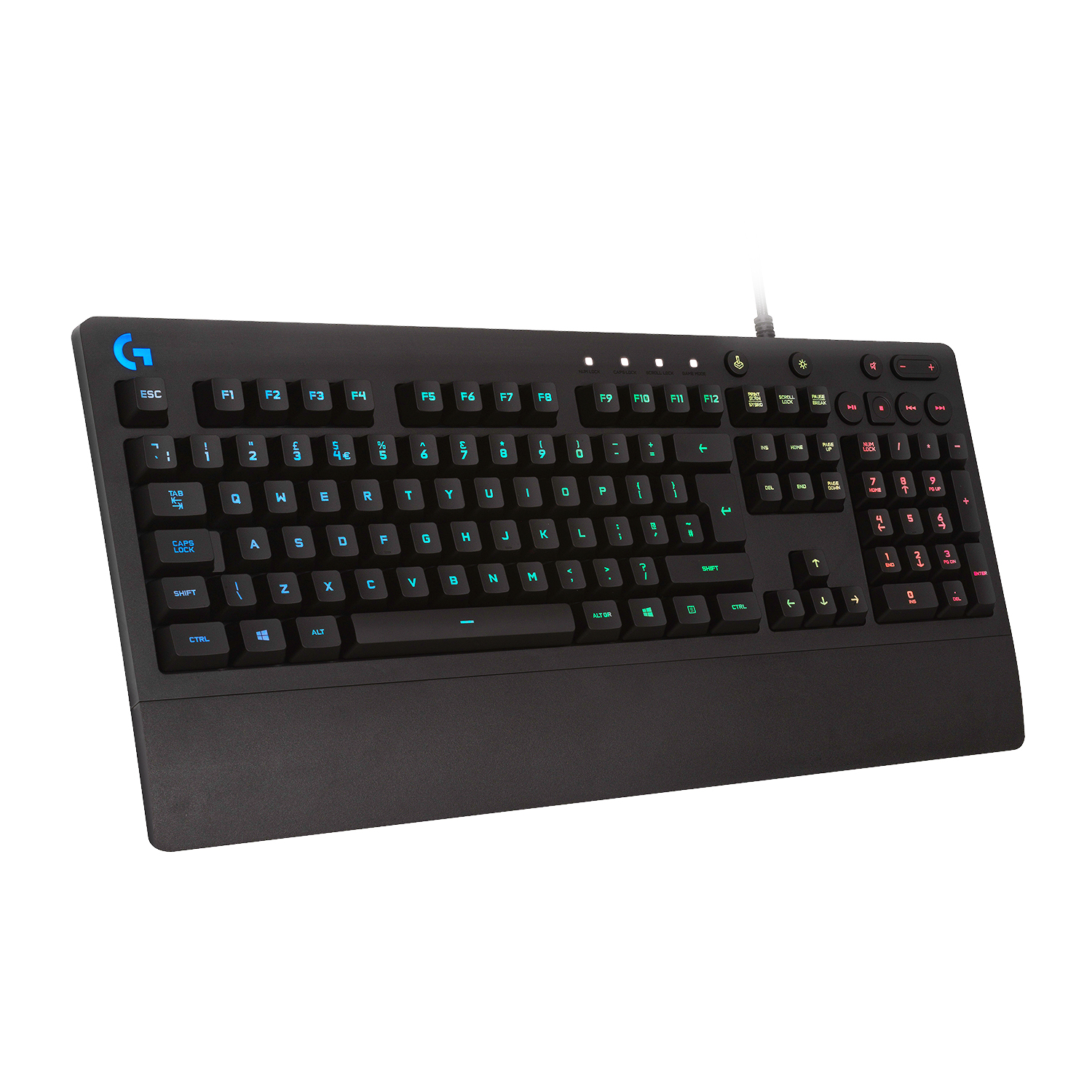 Logitech G213 Prodigy RGB Gaming Keyboard with Customizable Backlighting and Responsive Keys