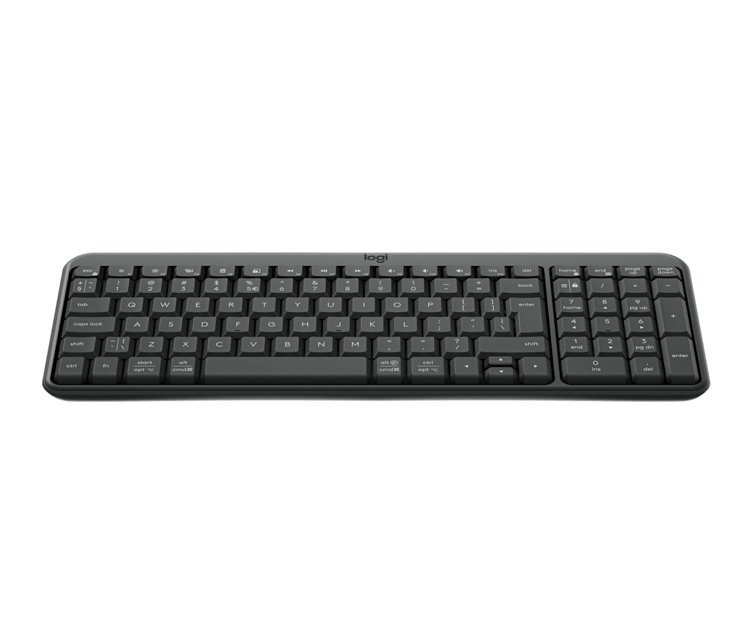 Logitech K250 Compact Bluetooth Wireless Keyboard - Sleek Design