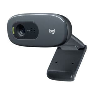Logitech C270 HD 720P Webcam with Noise-Reducing Microphone – High-Quality Video Conferencing and Streaming Camera