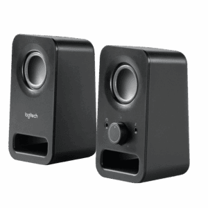 Logitech Z150 Stereo Speakers - High-Quality Sound System in Black for PC and Laptop