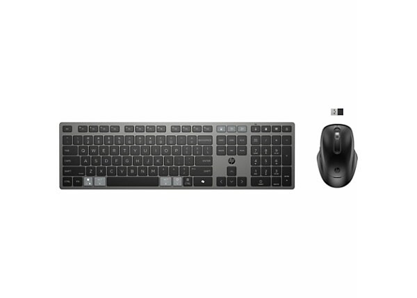 HP 725 Wireless Keyboard and Mouse Combo - Multi Rechargeable