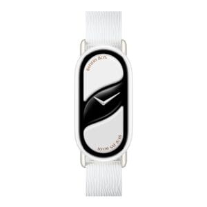 Xiaomi Smart Band 10 Magnetic Kona Leather Strap - Glacier White