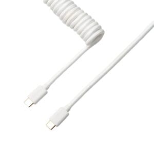 Keychron Coiled Aviator White Cable