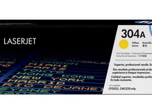 HP 304A Yellow Color LaserJet CP2025 Print Cartridge - High-Quality
